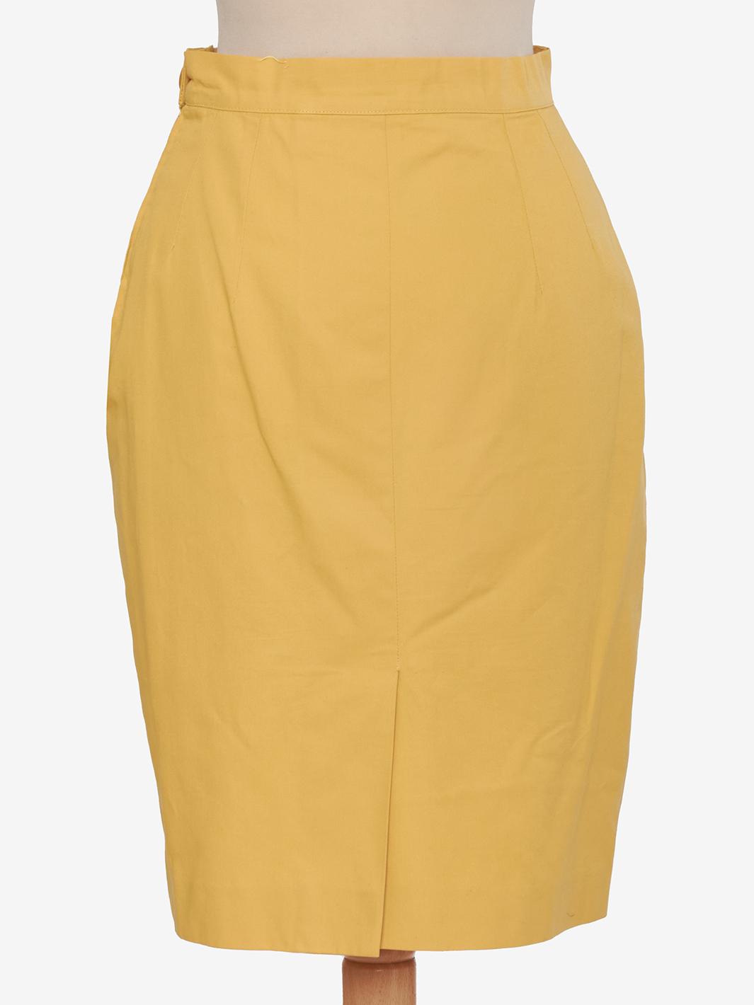 Yellow cotton suit