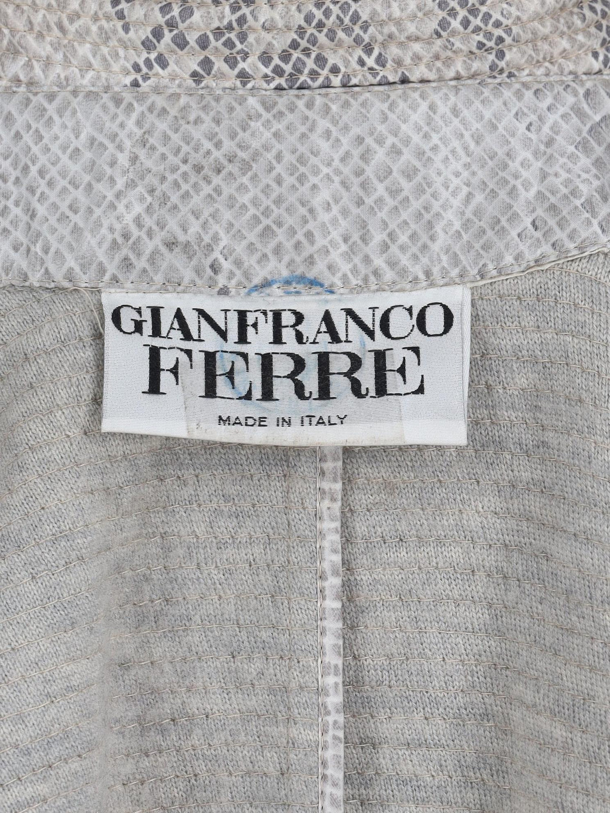 Gianfranco Ferré Snakeskin Print Jacket W2511.118.27  Gianfranco Ferré 