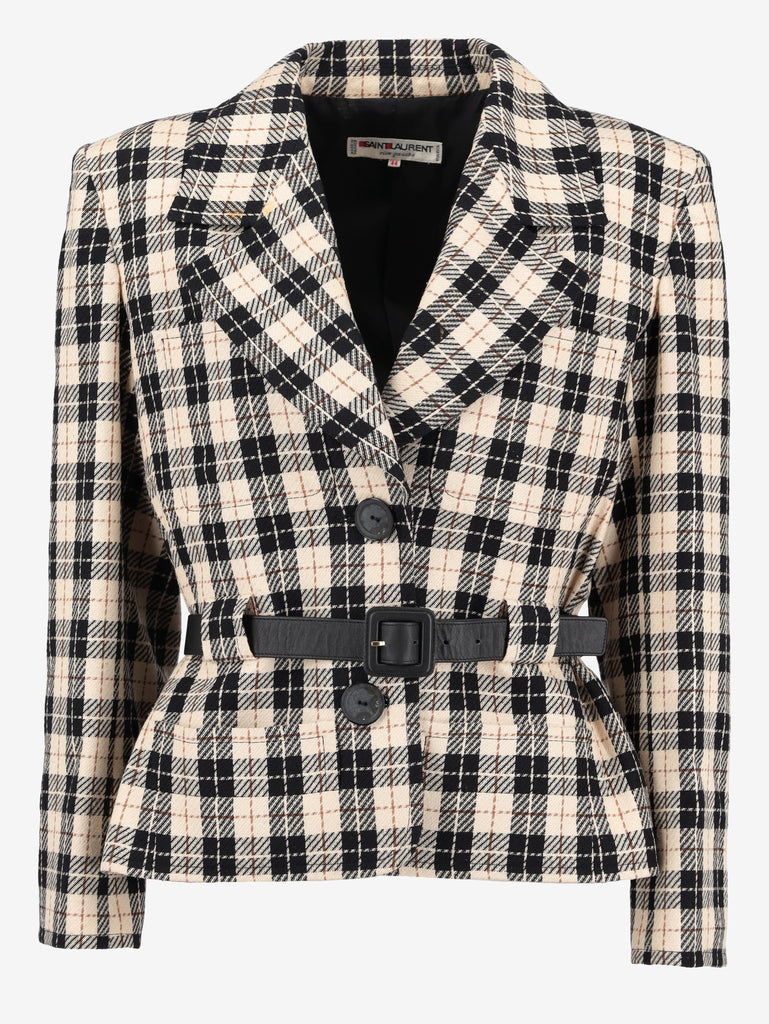 Yves Saint Laurent Belted Jacket