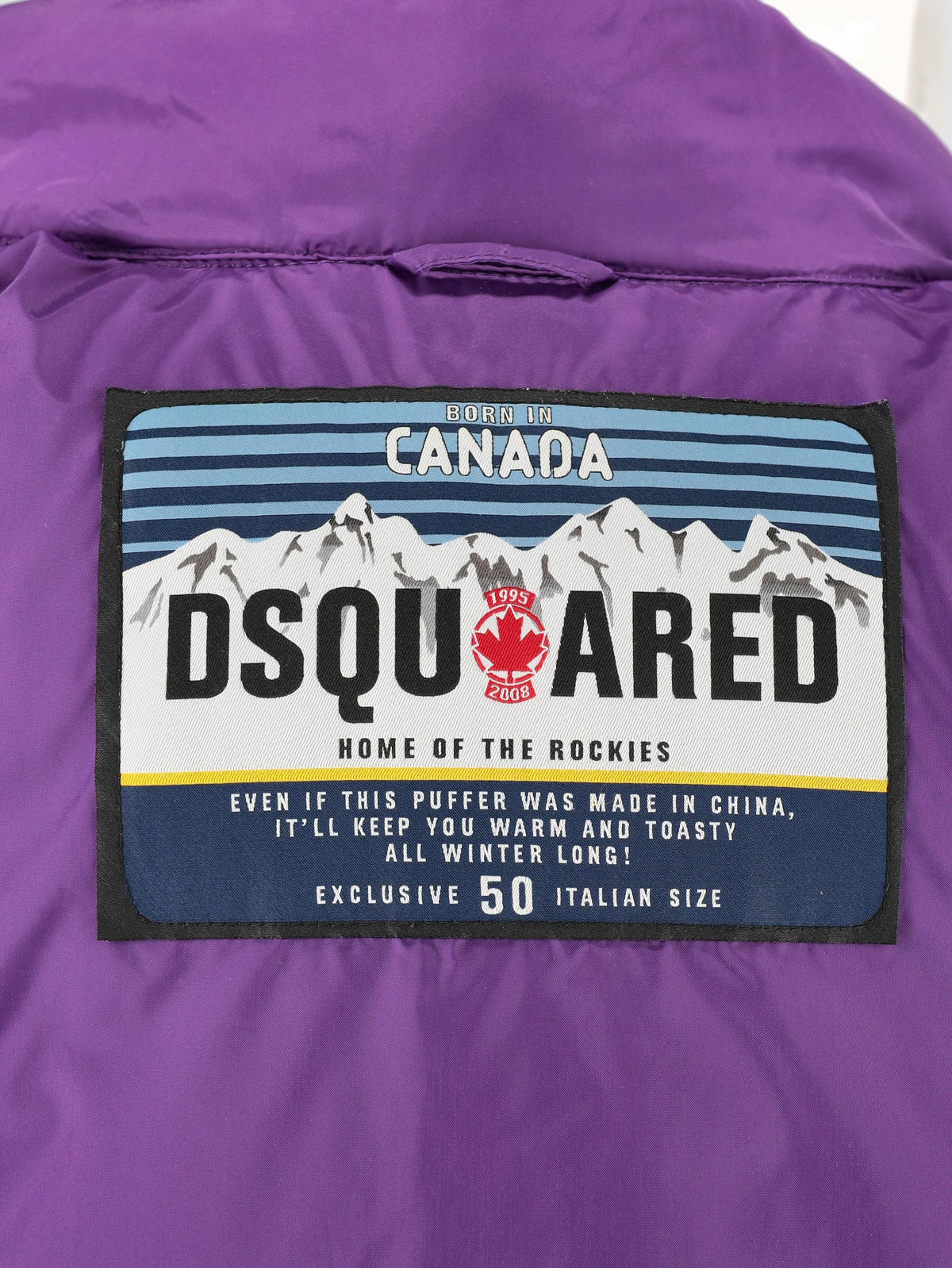Dsquared2 Archive "Home of the Rockies" Real Down Puffer Vest CVB26.25.3  Dsquared² 