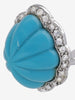Kenneth Jay Lane Turquoise Earrings CVR24.1.155  Kenneth Jay Lane 