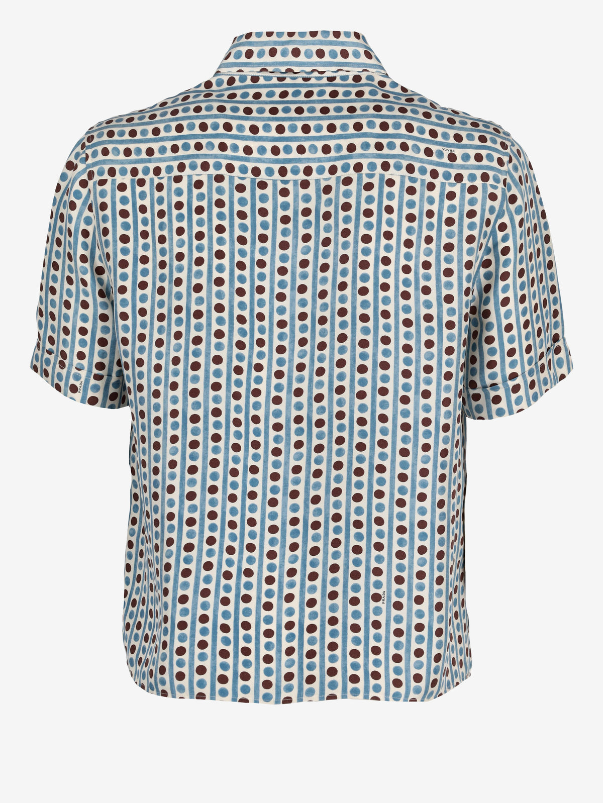 Prada Short Sleeved Geometric Shirt W02122025.2  Prada 