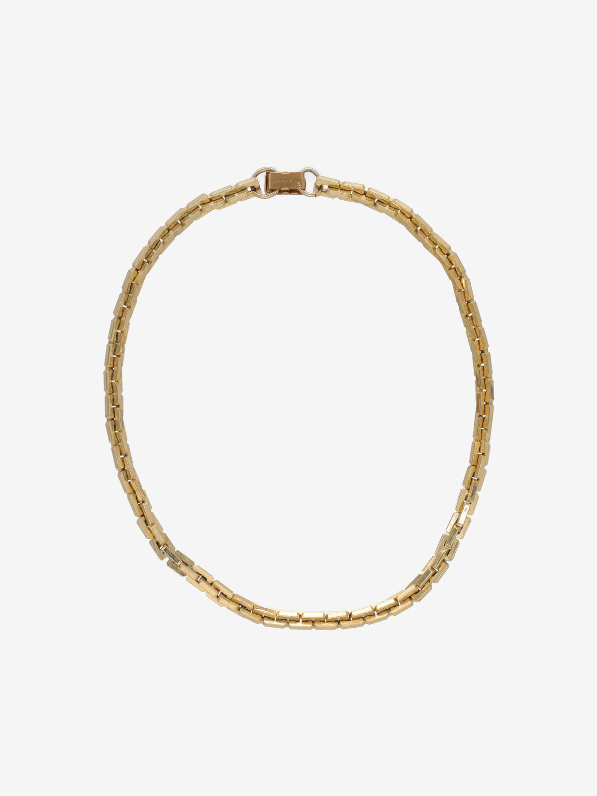 Trifari Gold-Tone Chain Link Necklace W13426.135  Trifari 
