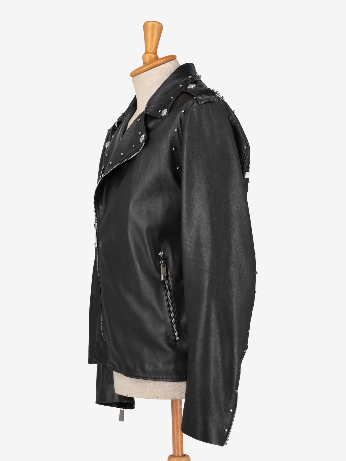 Richmond Lamb Leather Biker Jacket WCV250806  John Richmond 