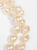 1980s Two-strand necklace in hand-knotted baroque pearls W22033120  Vintage 