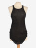 Rick Owens Forever Basic Rib Tank in Black Cotton RM300625.85  Rick Owens 