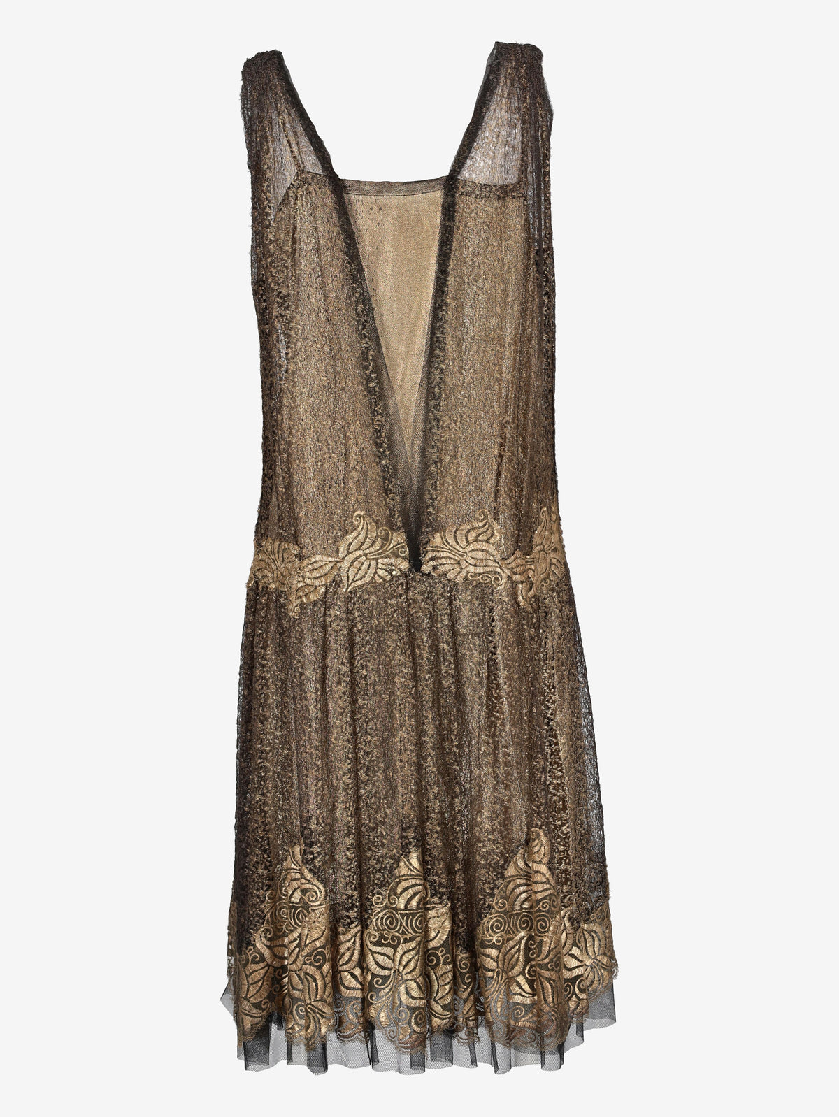 Vintage 1920s Lace Dress W2026006031  Vintage 