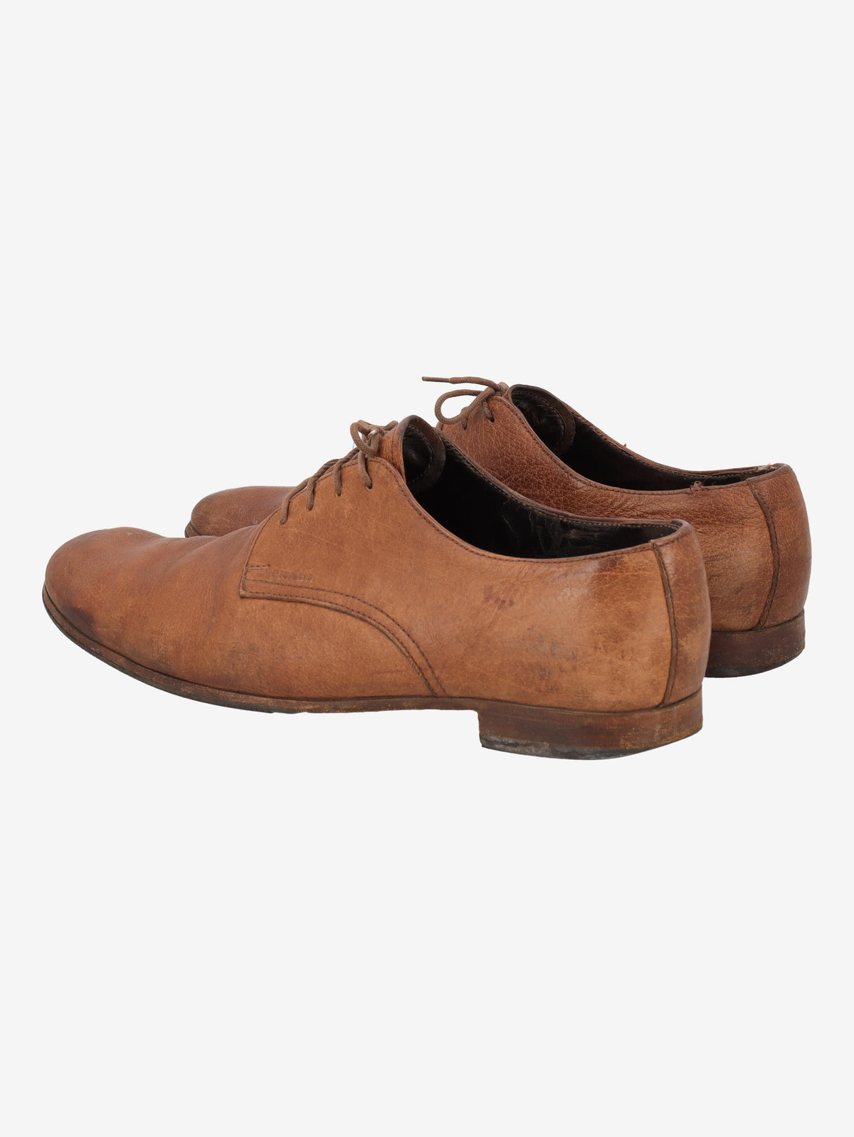 Prada Shoes in Brown Leather with Vibram Sole MU260321.43  Prada 