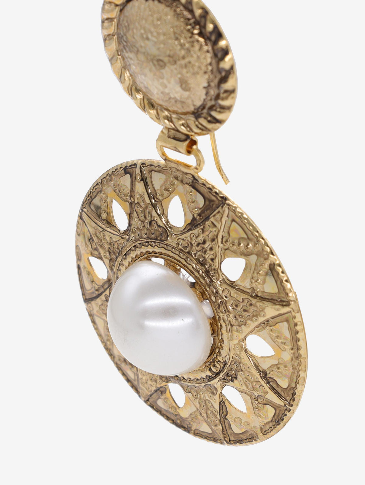 Correani Pearl Dangle Earrings