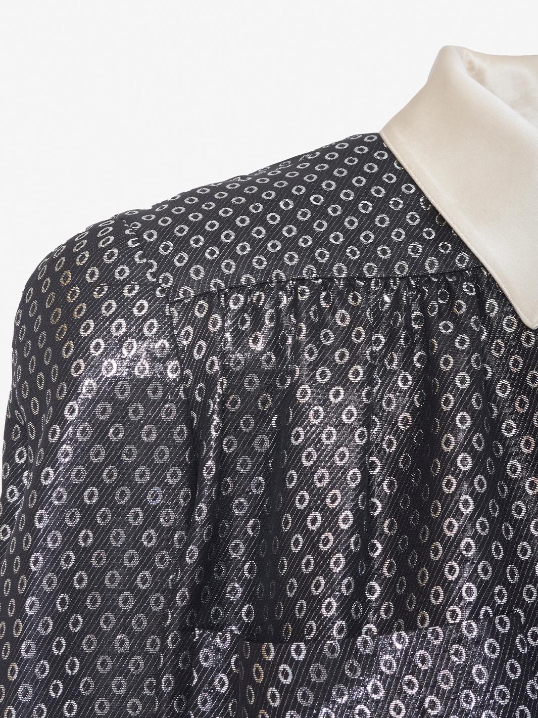 Valentino Line 'Night' 真丝衬衫