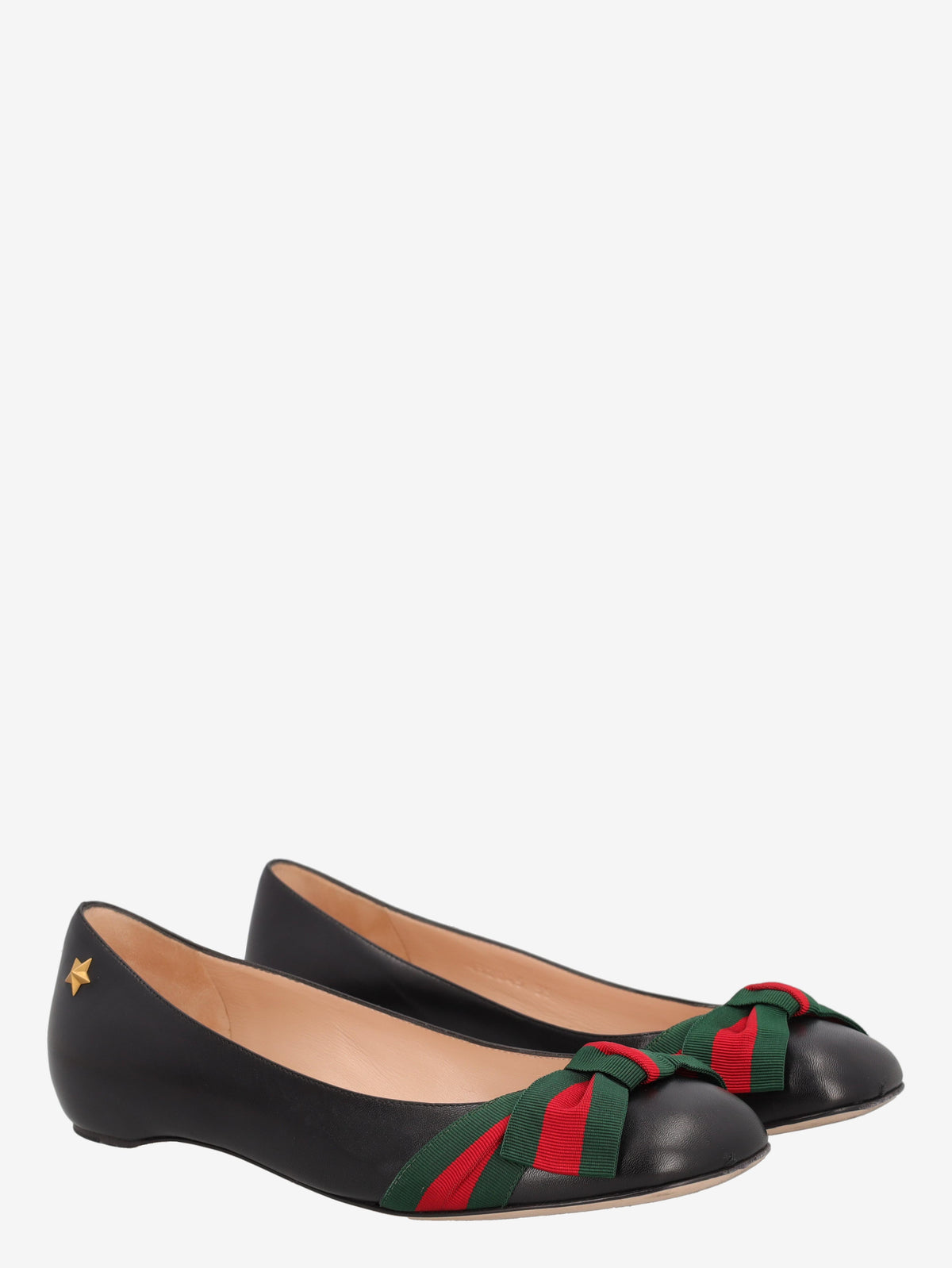Gucci Black Ballerina With Bow WCV2410105  Gucci 