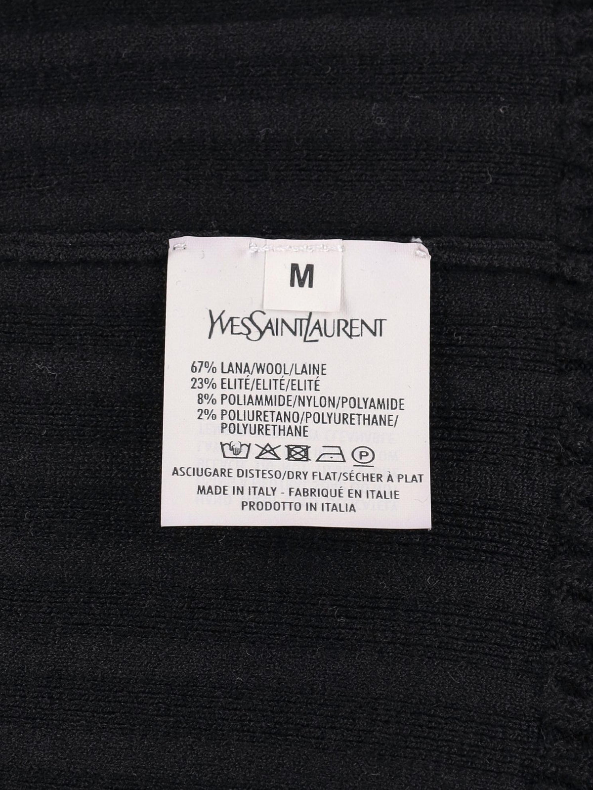 Yves Saint Laurent Knitted Dress with Voluminous Skirt CVM26.22.19  Yves Saint Laurent 