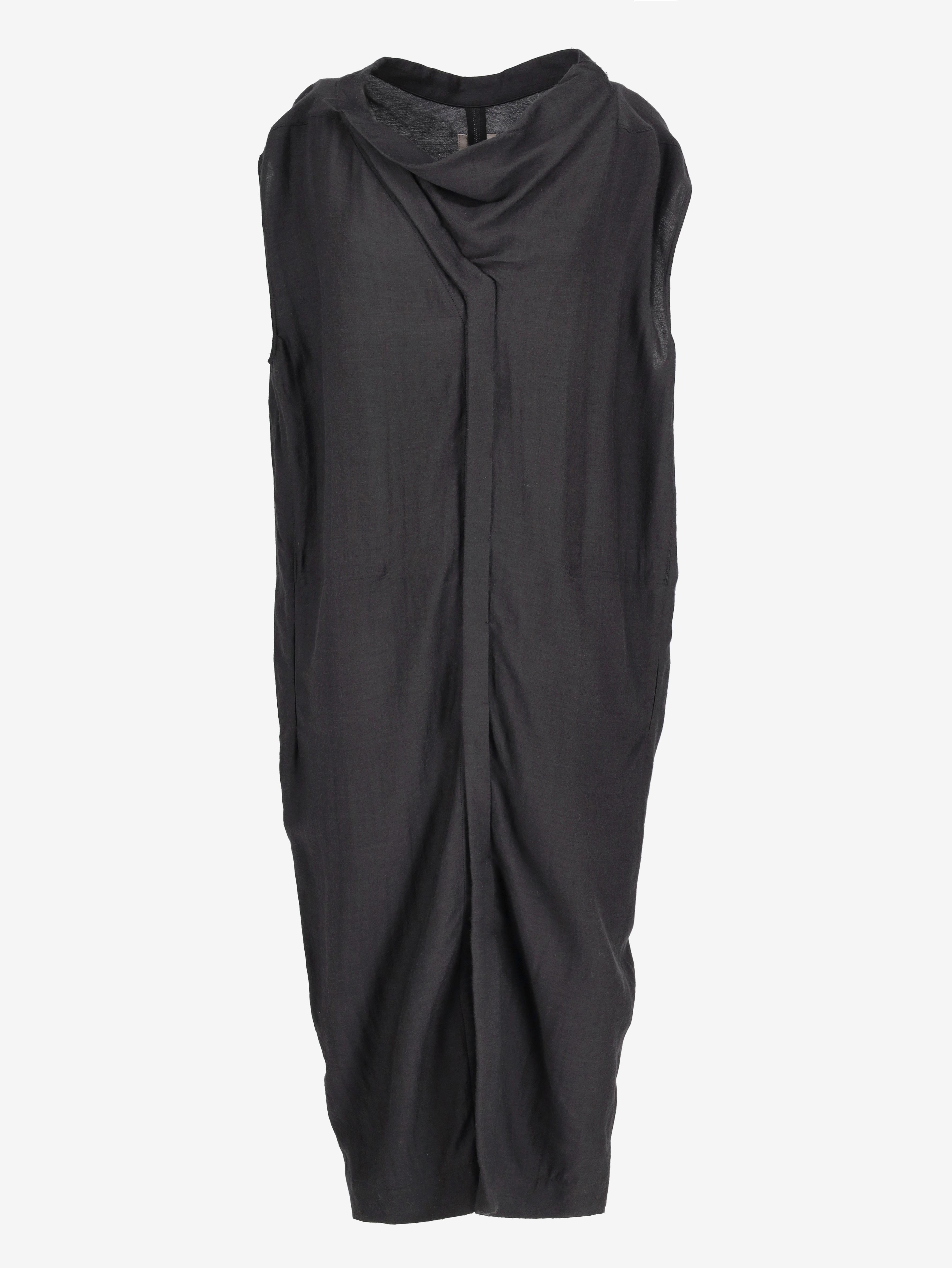 rick owens shirt dress Rick Owens Tommykite Two-tone T-shirt Dress In Rose-pink