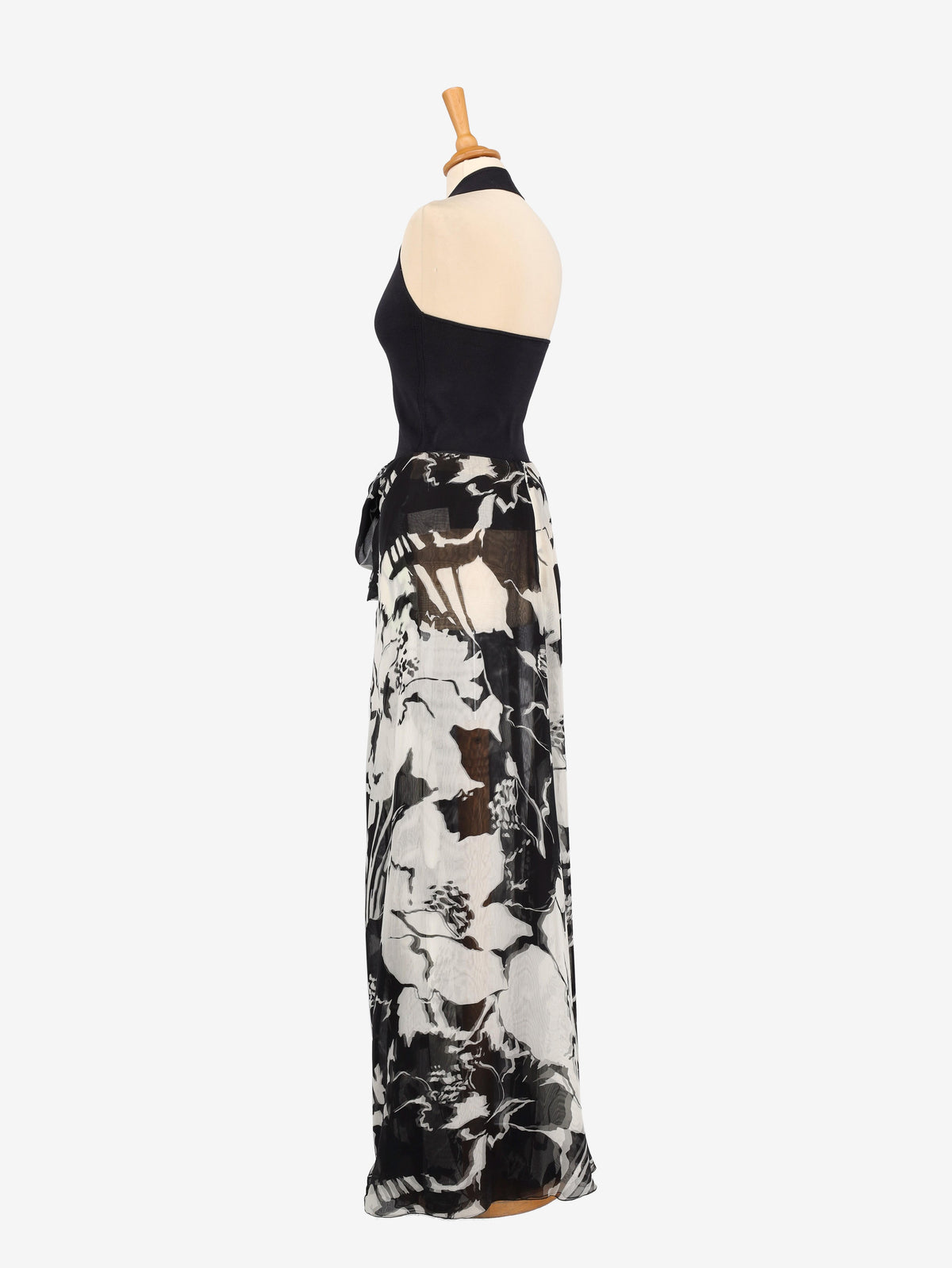 Gonna e top in seta Valentino