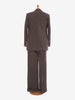 Brown herringbone suit U81_11/18  Vintage 