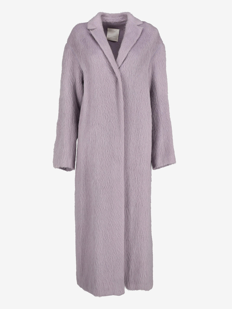 Alberto Zambelli Long Faux Fur-Effect Coat MR22526.8  Alberto zambelli 