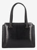 Vintage Black Lizard Leather Handbag WCV300625.38  Vintage 