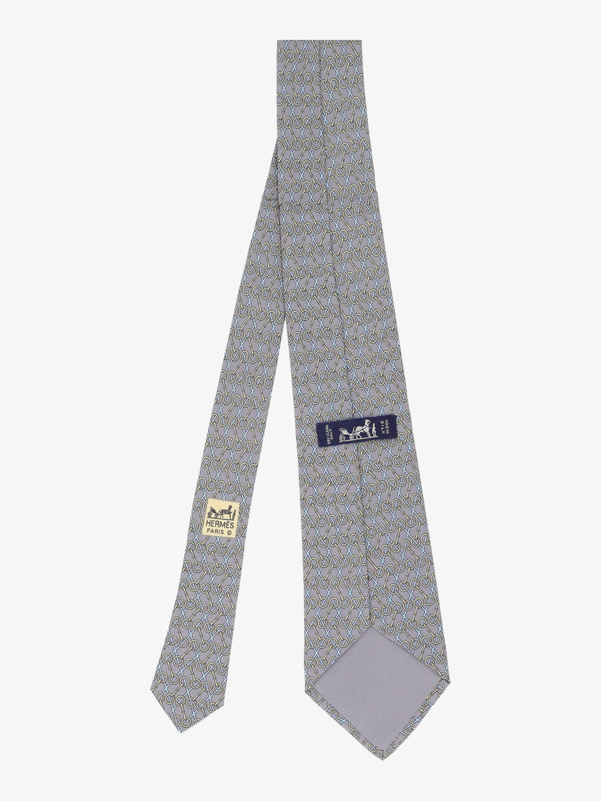 Hermès Patterned Tie 161225.34  Hermes 