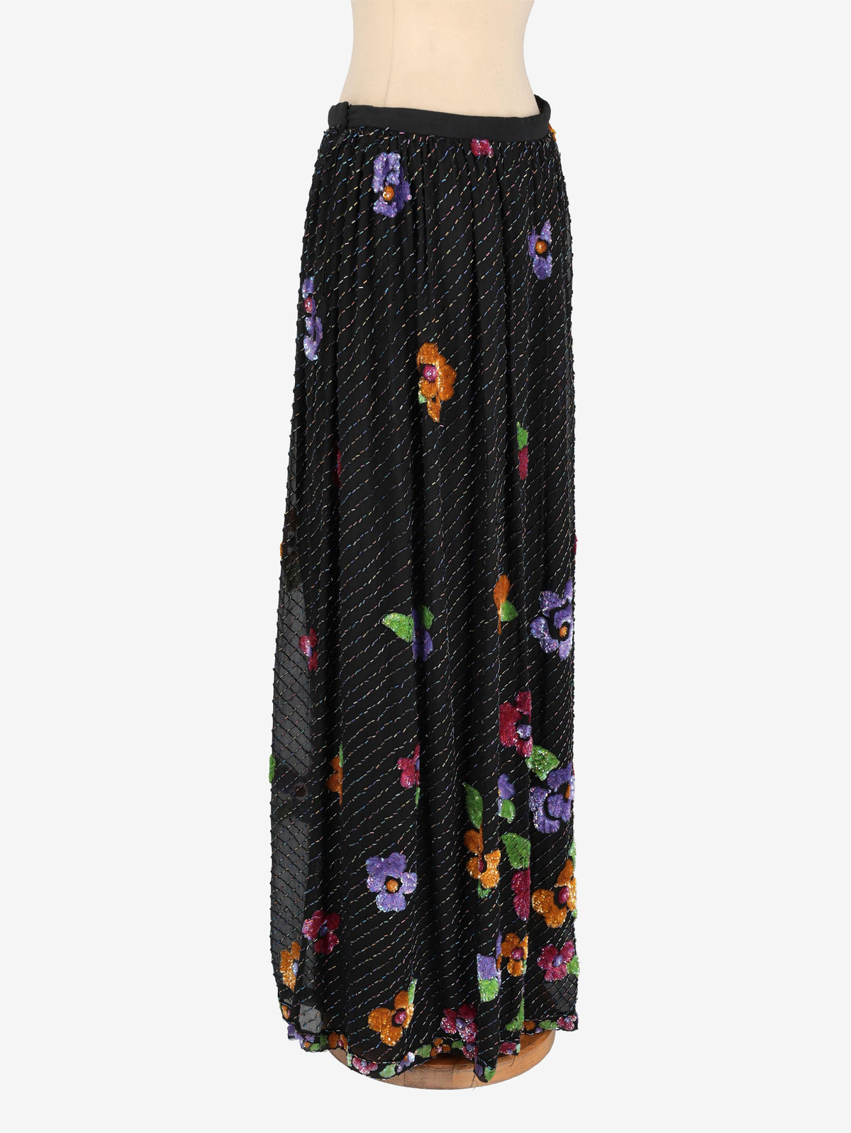 Sequin Long Skirt W202606032  Vintage 