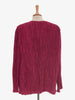 Giacca plissettata fucsia