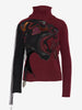 Krizia Cashmere sweater with panther print