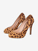 Miu Miu Leopard Print Heels W2202158  Miu Miu 