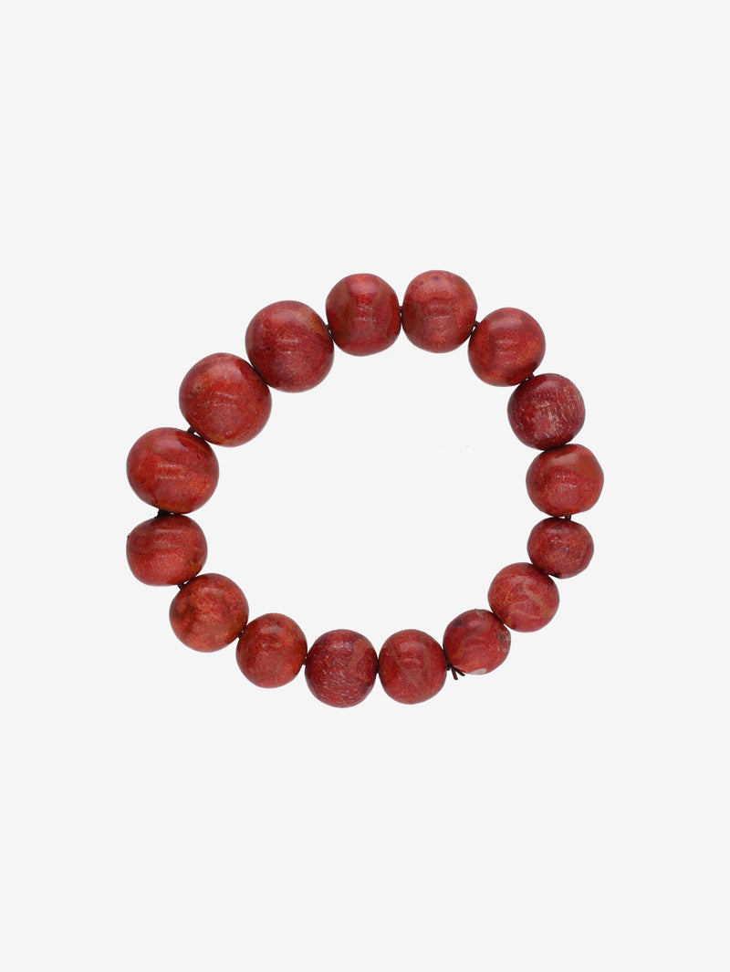 Vintage Wood-Like Sphere Bracelet WCV13032025.48.2  Vintage 