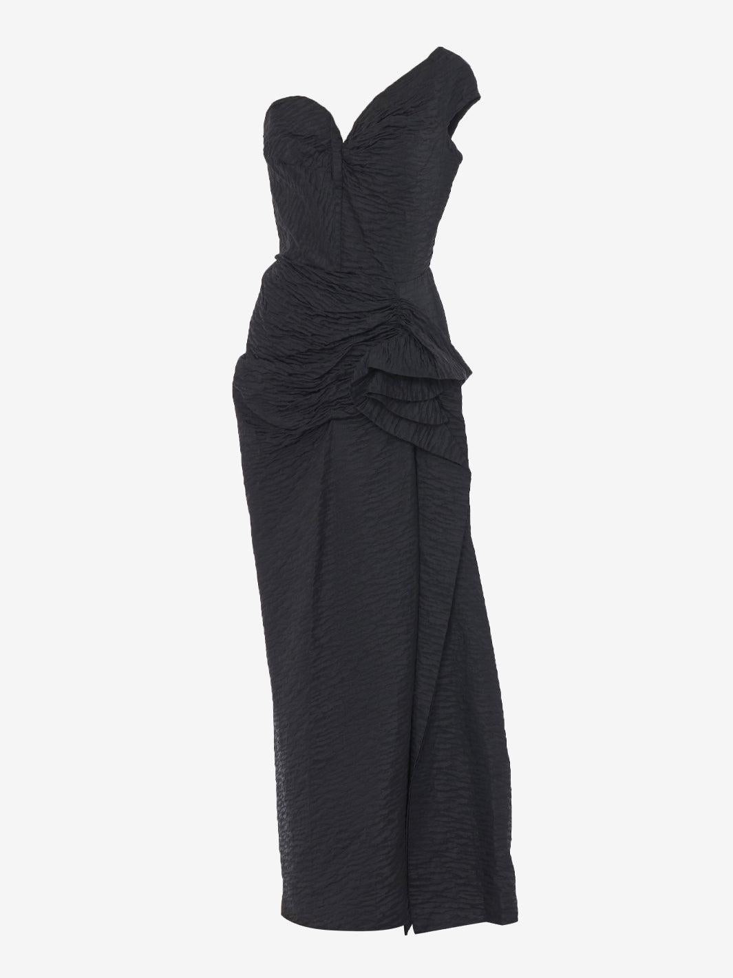 Long dress with sweetheart neckline W22070511  Vintage 