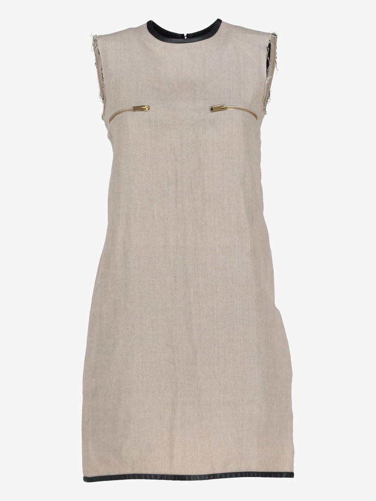 Céline Little Linen Dress WCV22110455  Celine 