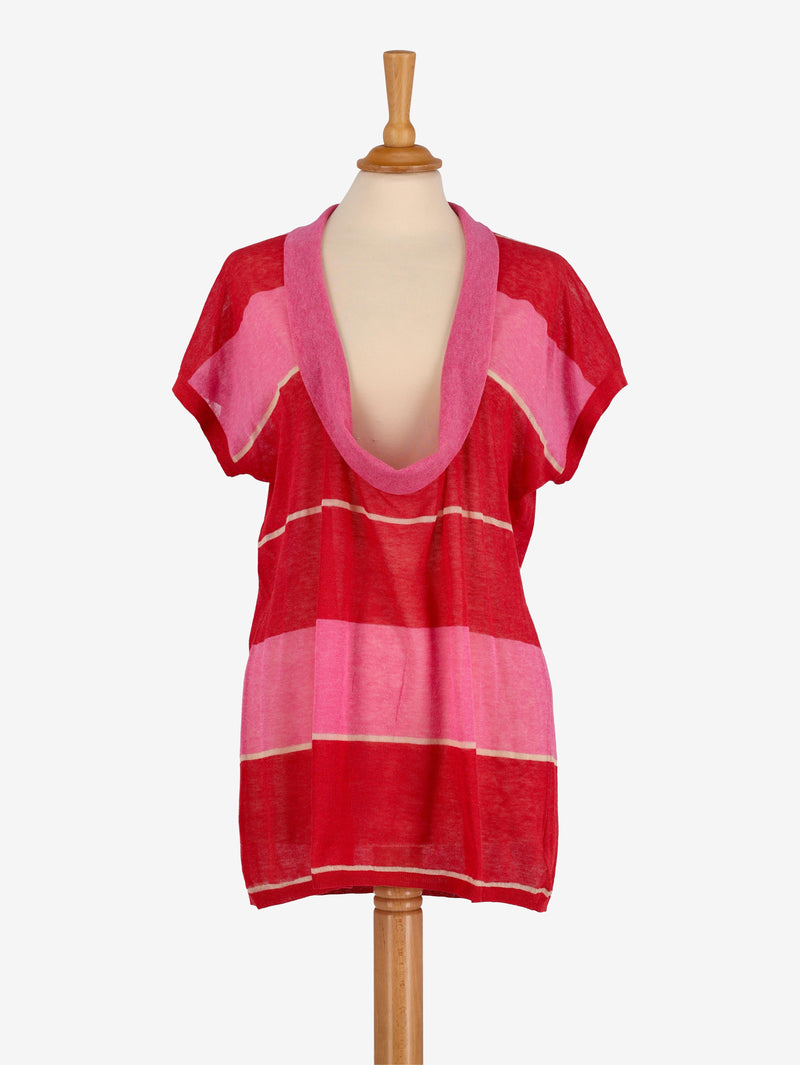 Malo Striped T-Shirt WCV241010387  Malo 