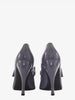 Nicole Brundage open toe pumps in grey patent leather CVM22.81.4  Brundage 