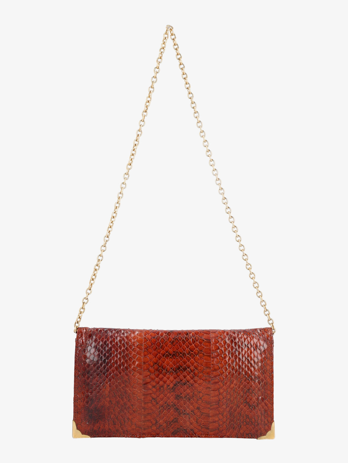Vintage Snake Print Shoulder Bag WCV300625.50  Vintage 