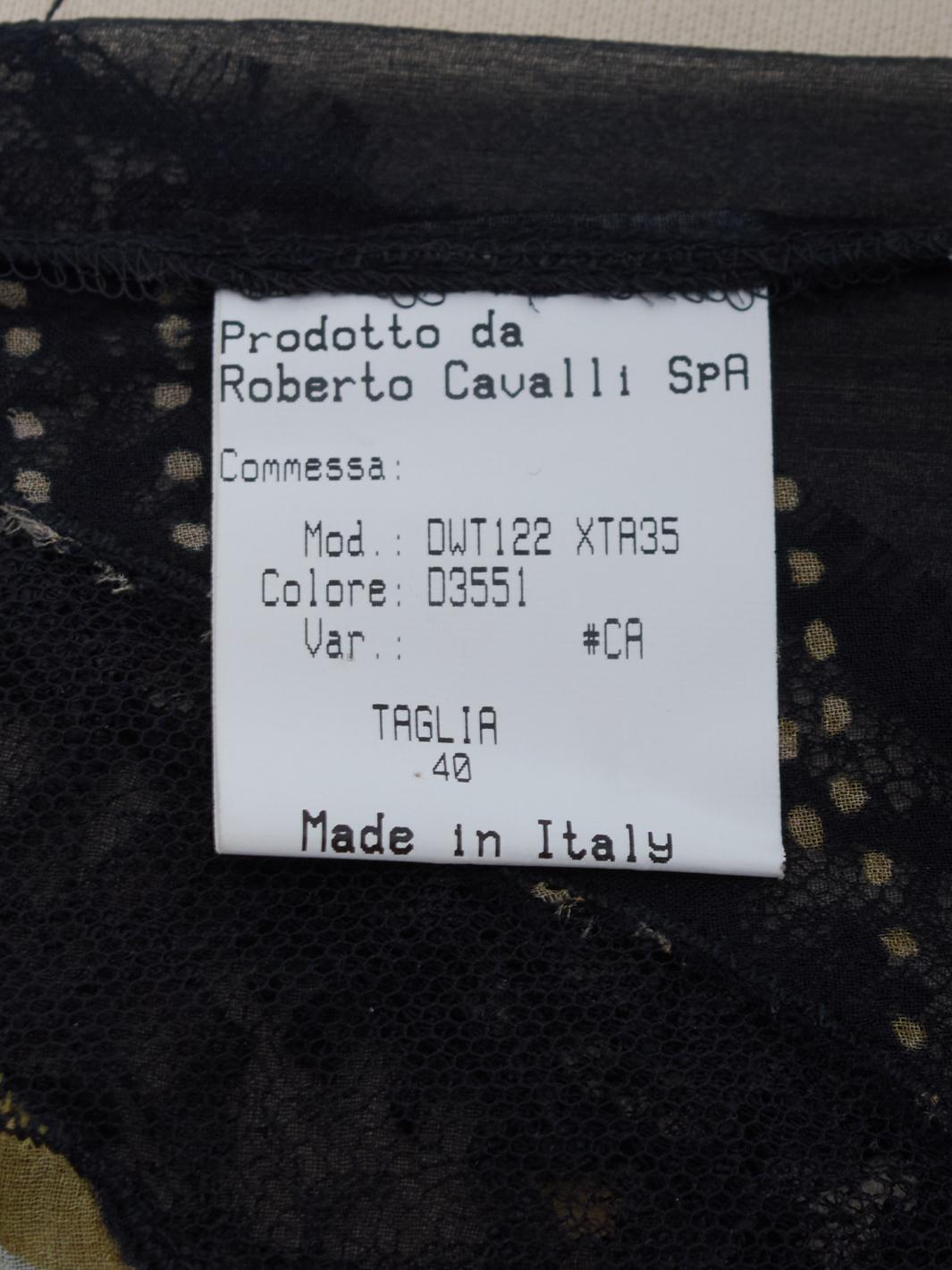 Roberto Cavalli Fancy long dress