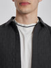 2010 dark grey Cos jacket  in quilted wool blend W22032303  Cos 