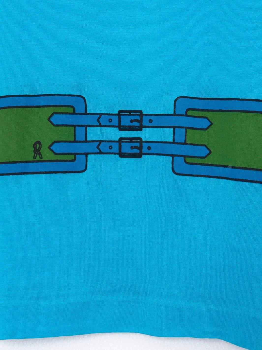 1970s Roberta Di Camerino sky-blue polo shirt in lightweight cotton W22051918  Roberta di Camerino 