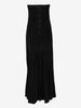Vintage Suede Maxi Dress with Gem Embellishments W27526.3  Vintage 