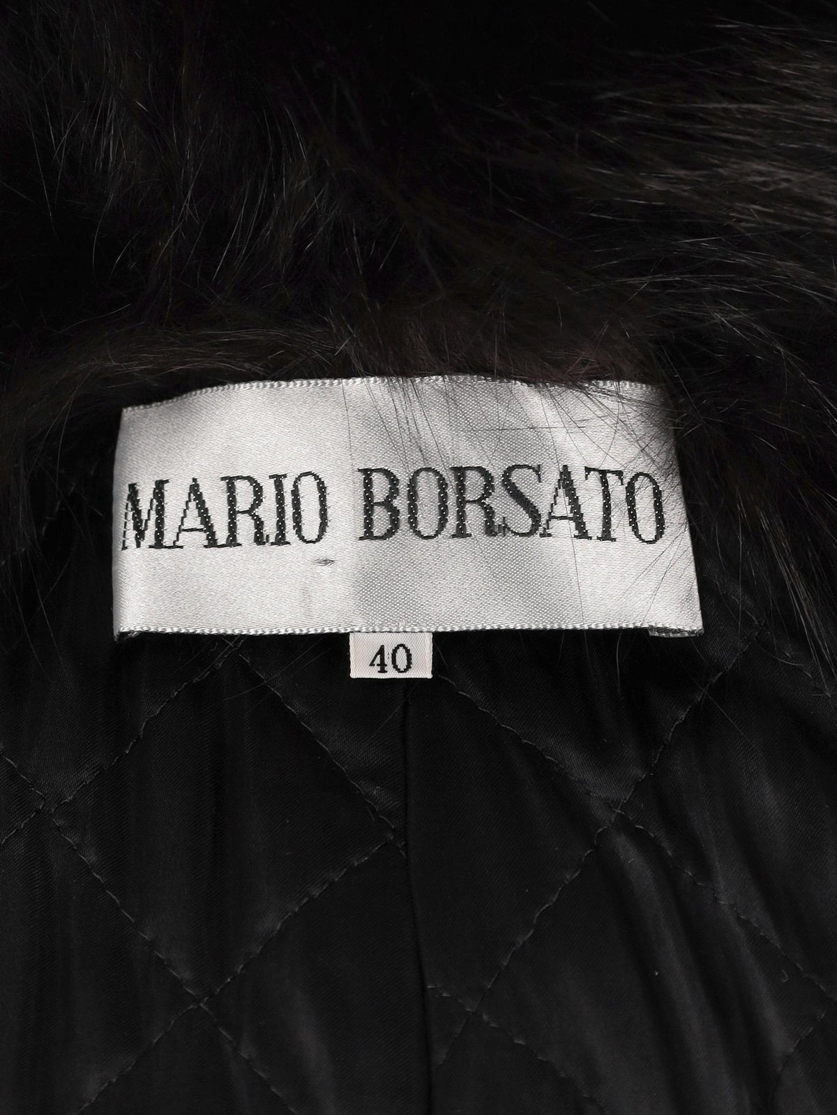 Mario Borsato Coat in Polyester with Oriental Pattern CVM26.6.113  Mario Borsato 
