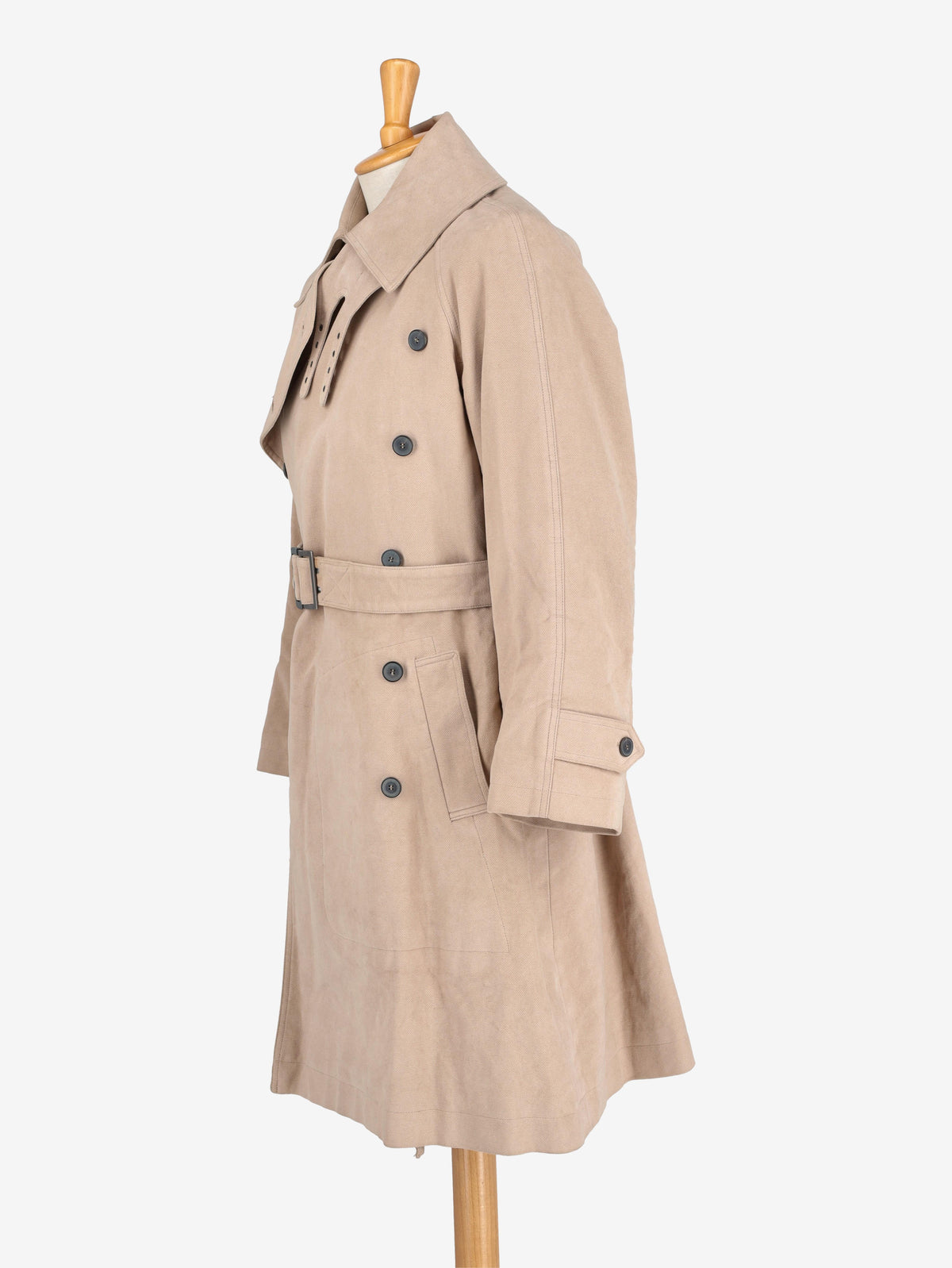 Yves Saint Laurent Beige Coat MU250120.11  Yves Saint Laurent 