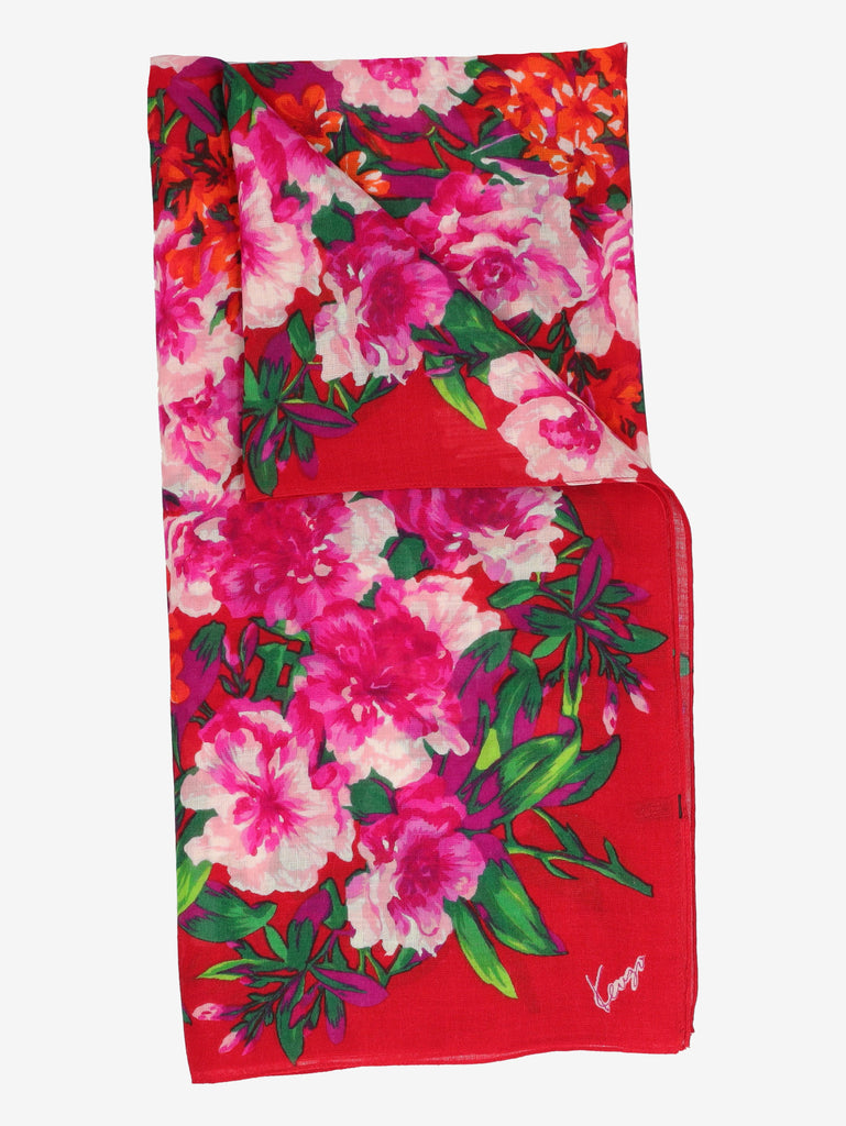 Kenzo Floral Print Square Scarf W27526.68  Kenzo 