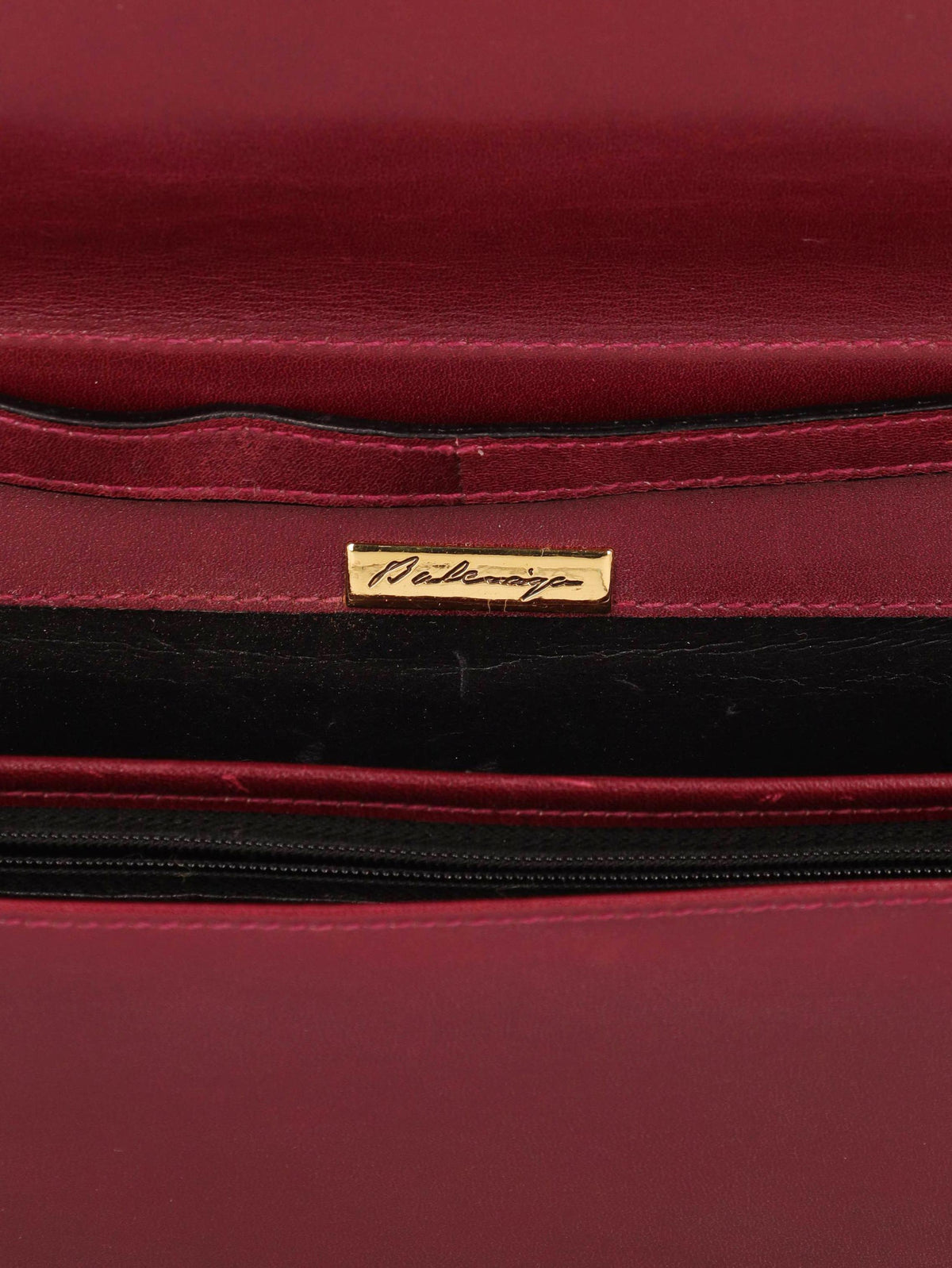 Balenciaga Burgundy Crossbody Bag W2412127  Balenciaga 