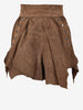 Issey Miyake Brown Suede Set DM10043112  Issey Miyake 