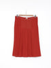 1990s knee-length orange Hermès skirt W22062106  Hermès 