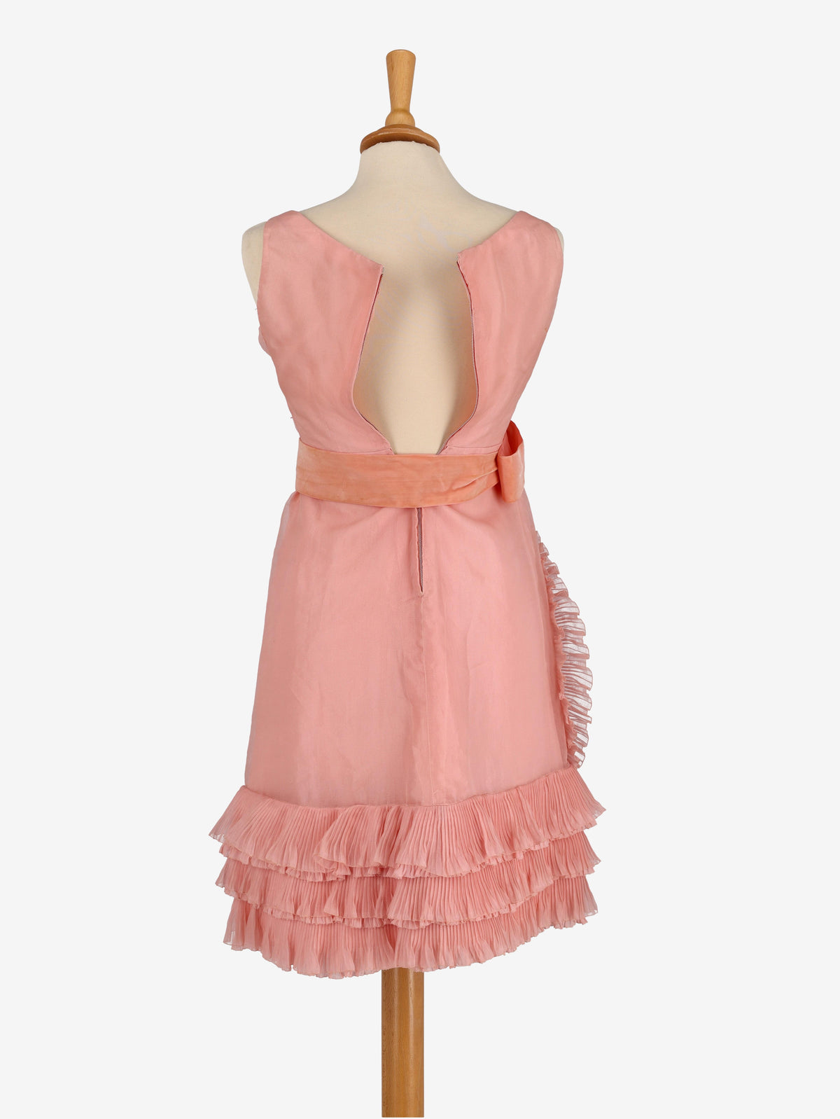 Cocktail Dress With Bow Belt - 50s A20082024.3  Vintage 