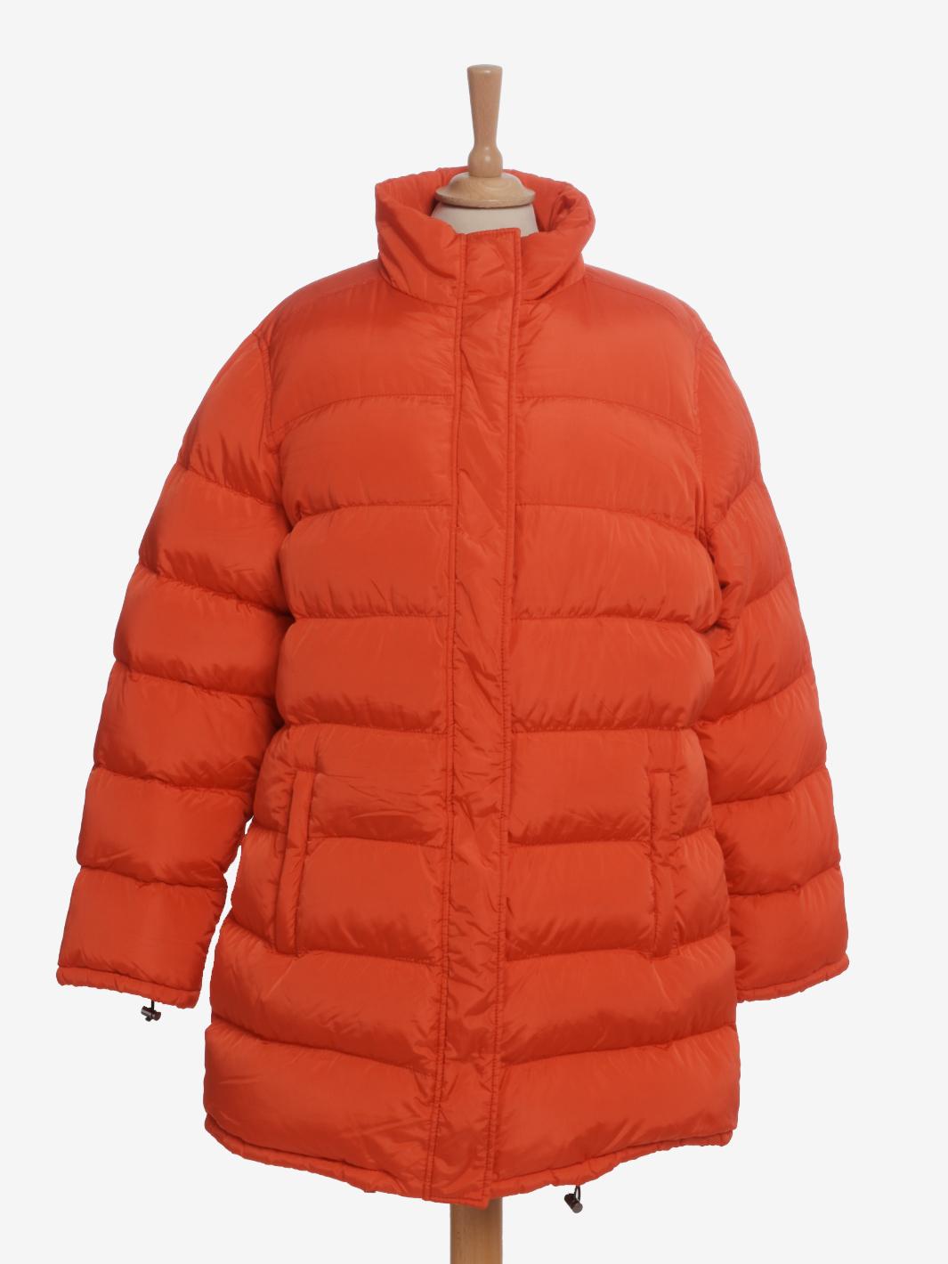 Prada 橙色羽绒夹克