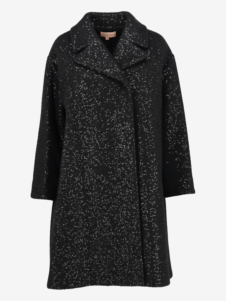 Vintage Sequin-Embellished Wool Coat CVM26.6.126  Machka 