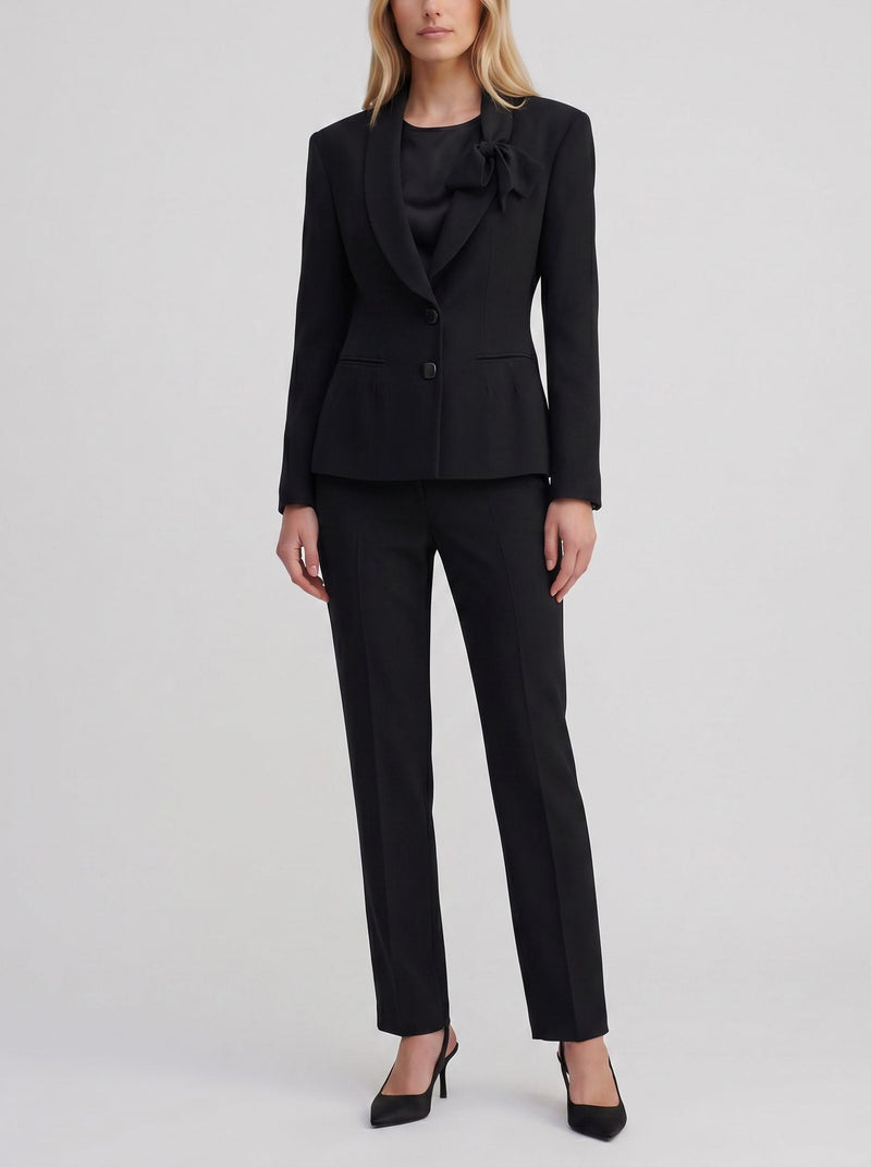 Alberta Ferretti Tailored Blazer with Bow Detail W27526.21  Alberta Ferretti 