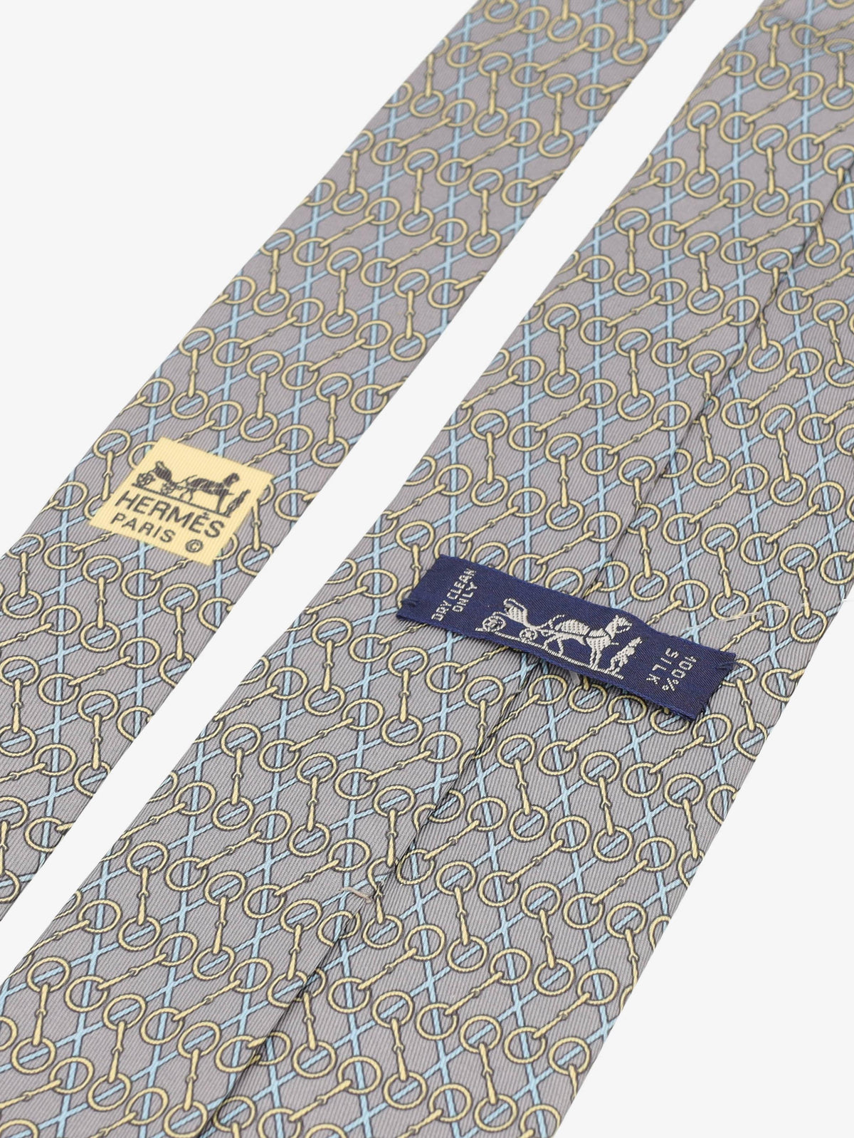 Hermès Patterned Tie 161225.34  Hermes 