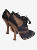 Christian Dior Fall 2011 Patchwork Suede Oxford Heel Boots CVB26.8.1  Christian Dior 