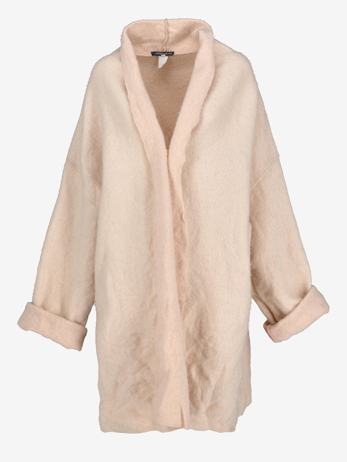 Vintage Felted Wool Open Cardigan CVM24.74.10  Rossana Orlandi 