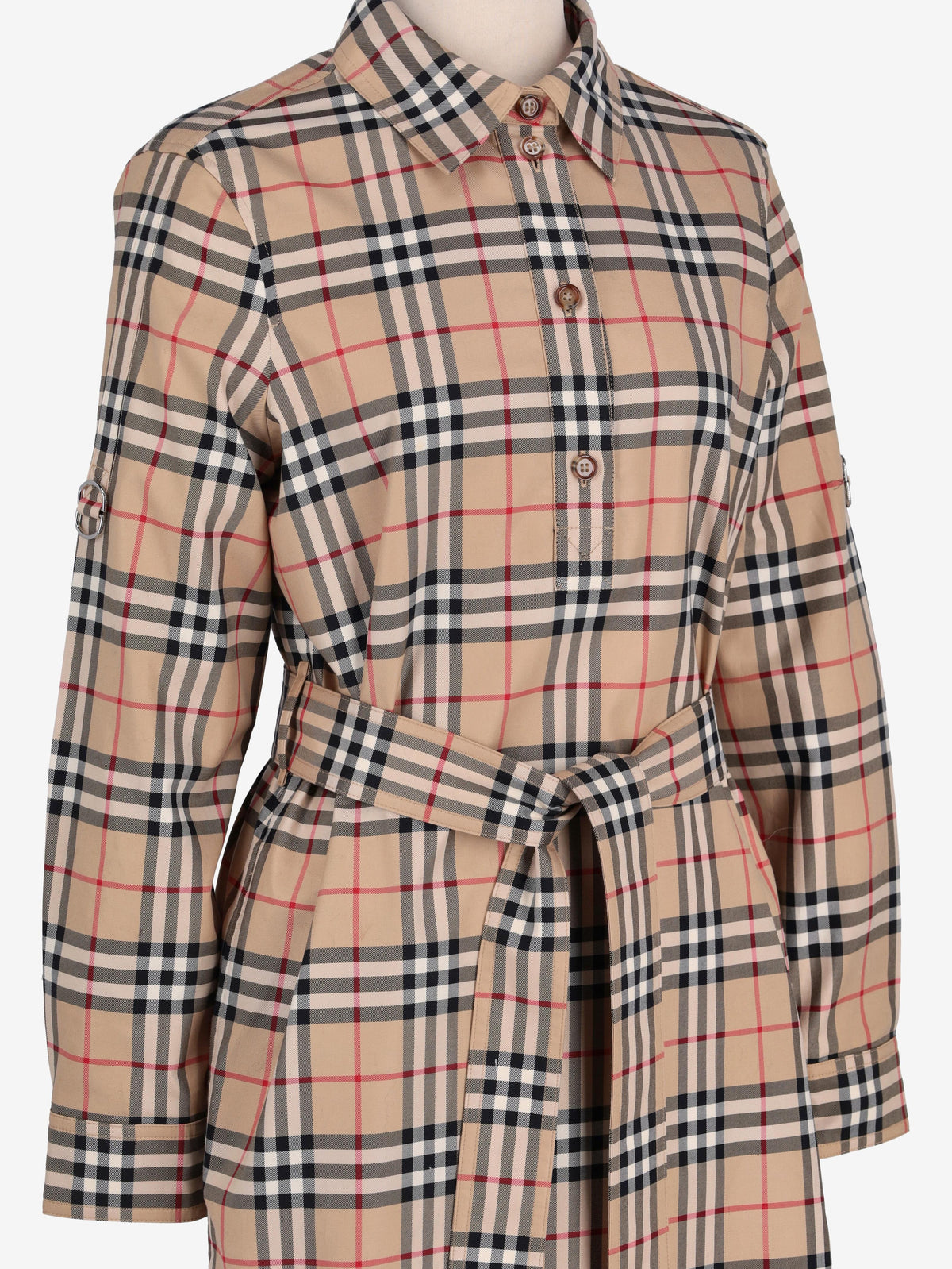 Burberry Patterned Shirt Dress W150126.6  Burberry 